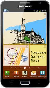 Смартфон Samsung Galaxy Note GT-N7000 Blue - Грязовец